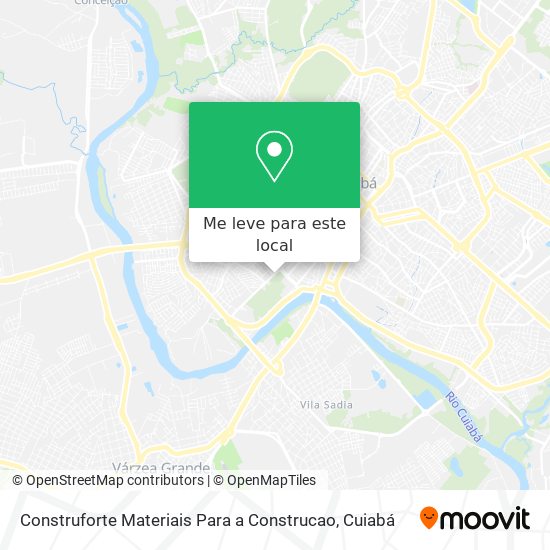 Construforte Materiais Para a Construcao mapa