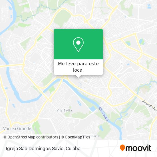 Igreja São Domingos Sávio mapa