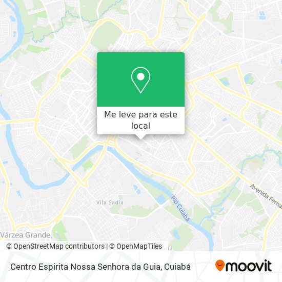 Centro Espirita Nossa Senhora da Guia mapa