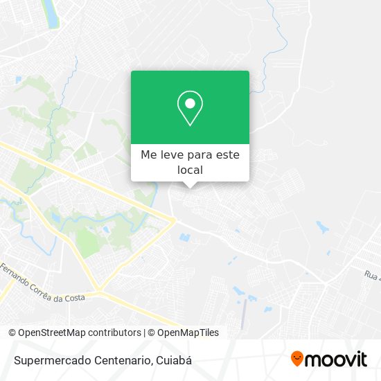 Supermercado Centenario mapa