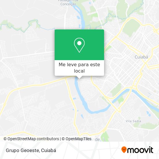 Grupo Geoeste mapa