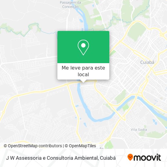 J W Assessoria e Consultoria Ambiental mapa