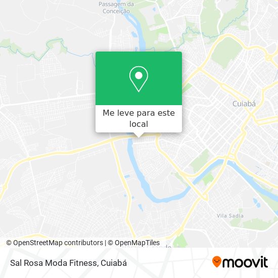 Sal Rosa Moda Fitness mapa