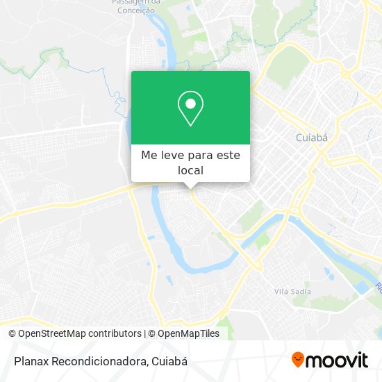 Planax Recondicionadora mapa