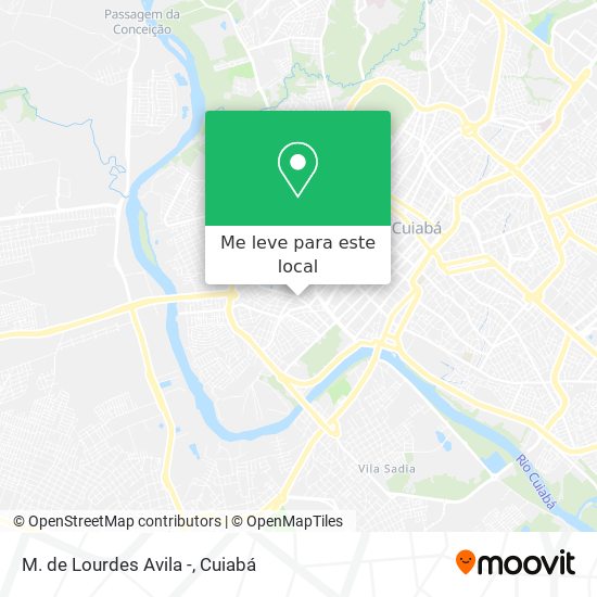 M. de Lourdes Avila - mapa