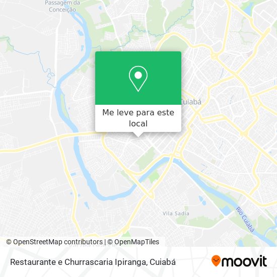Restaurante e Churrascaria Ipiranga mapa