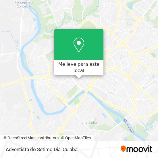 Adventista do Sétimo Dia mapa