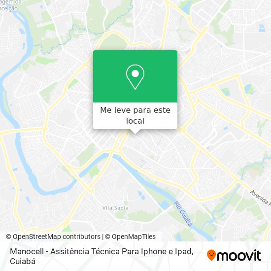 Manocell - Assitência Técnica Para Iphone e Ipad mapa