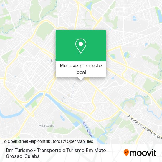 Dm Turismo - Transporte e Turismo Em Mato Grosso mapa