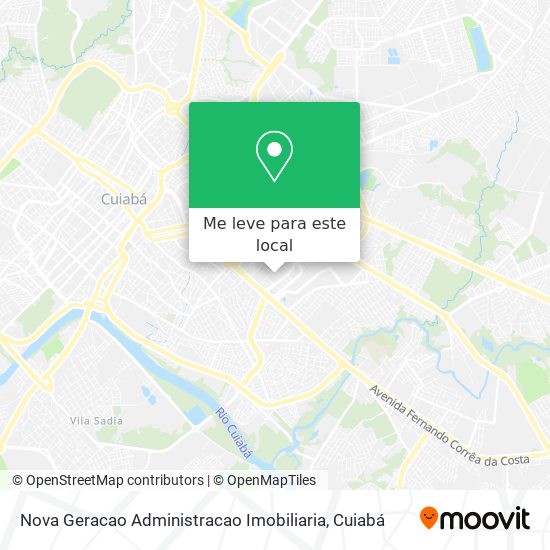 Nova Geracao Administracao Imobiliaria mapa