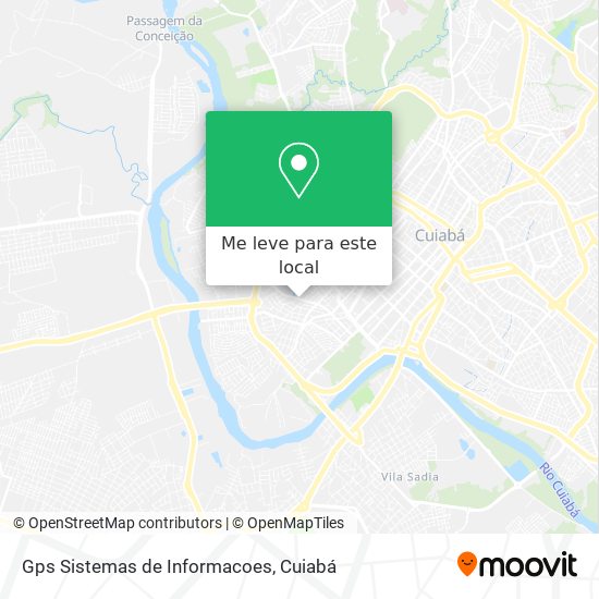 Gps Sistemas de Informacoes mapa