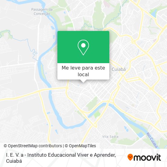 I. E. V. a - Instituto Educacional Viver e Aprender mapa