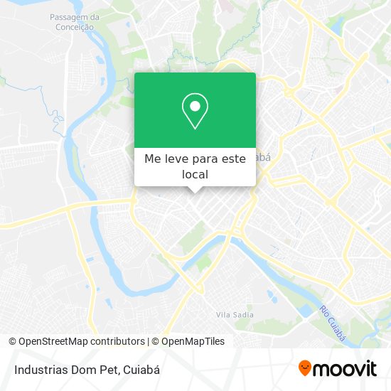 Industrias Dom Pet mapa