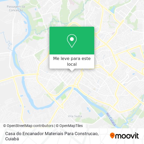 Casa do Encanador Materiais Para Construcao mapa