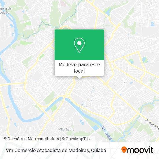 Vm Comércio Atacadista de Madeiras mapa