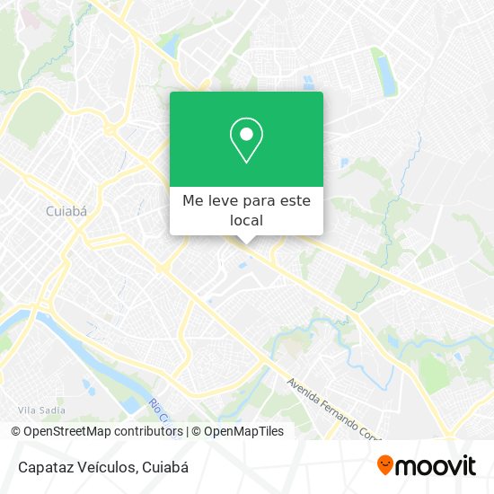 Capataz Veículos mapa