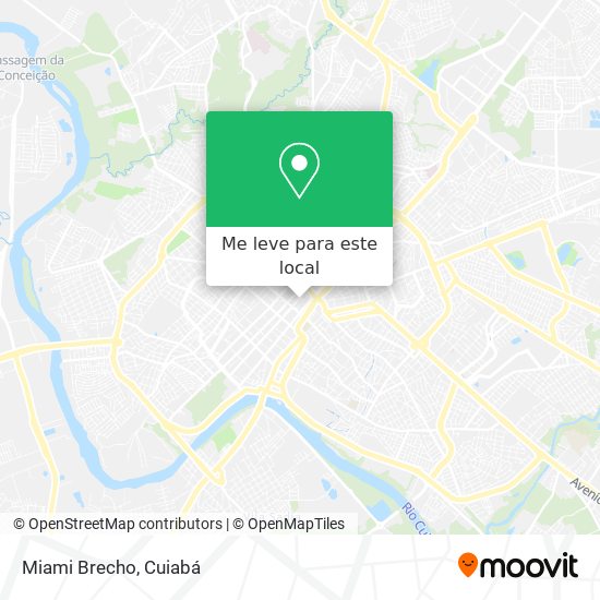 Miami Brecho mapa