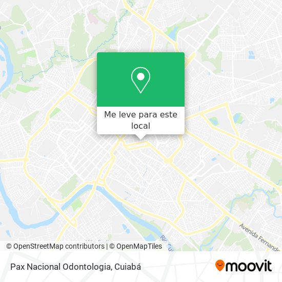 Pax Nacional Odontologia mapa