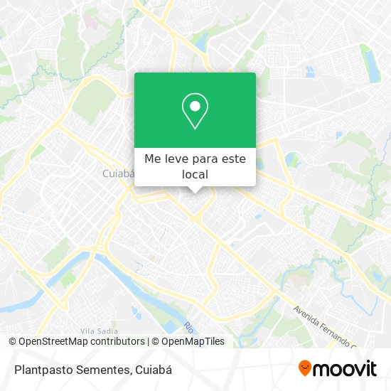 Plantpasto Sementes mapa