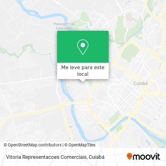 Vitoria Representacoes Comerciais mapa