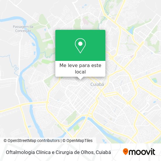 Oftalmologia Clínica e Cirurgia de Olhos mapa