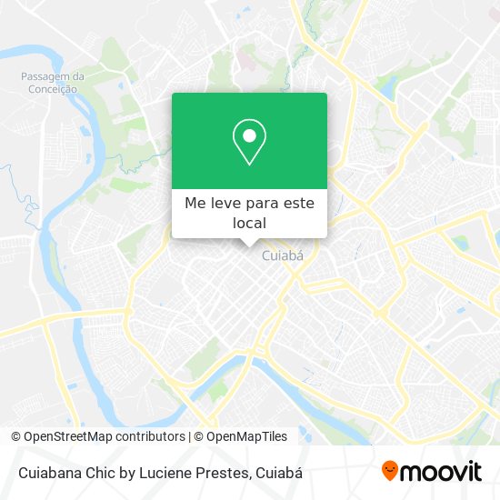 Cuiabana Chic by Luciene Prestes mapa