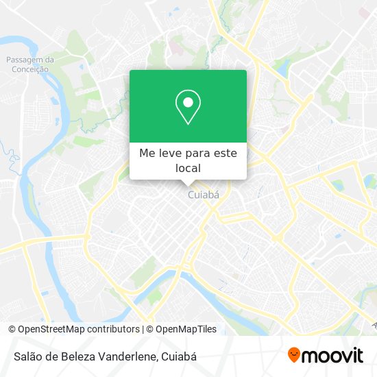 Salão de Beleza Vanderlene mapa