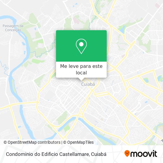 Condominio do Edificio Castellamare mapa