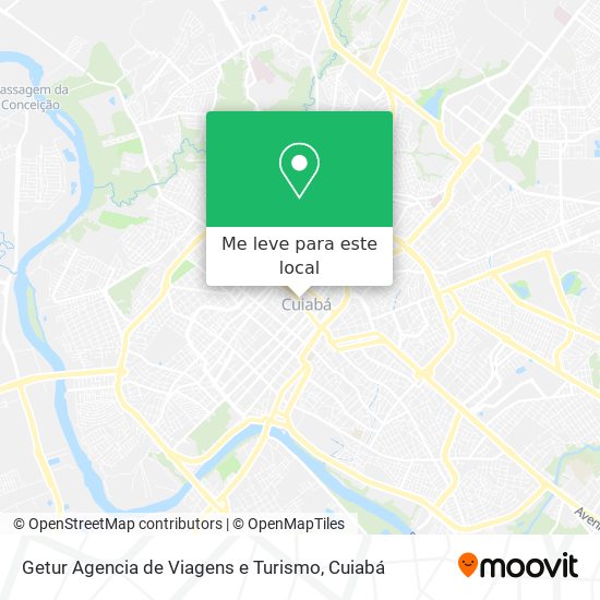 Getur Agencia de Viagens e Turismo mapa