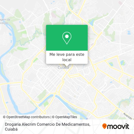 Drogaria Alecrim Comercio De Medicamentos mapa