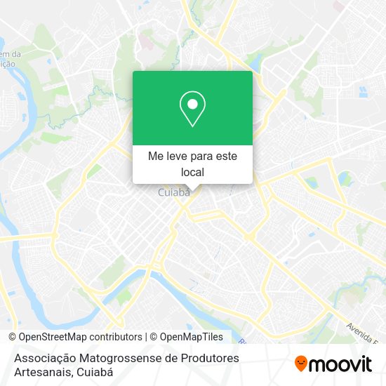 Associação Matogrossense de Produtores Artesanais mapa