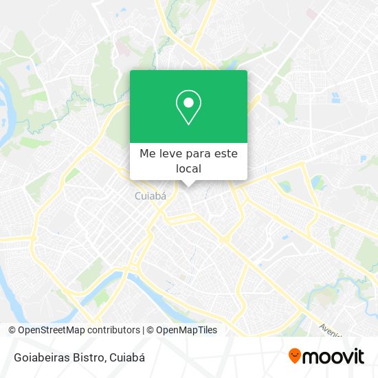 Goiabeiras Bistro mapa
