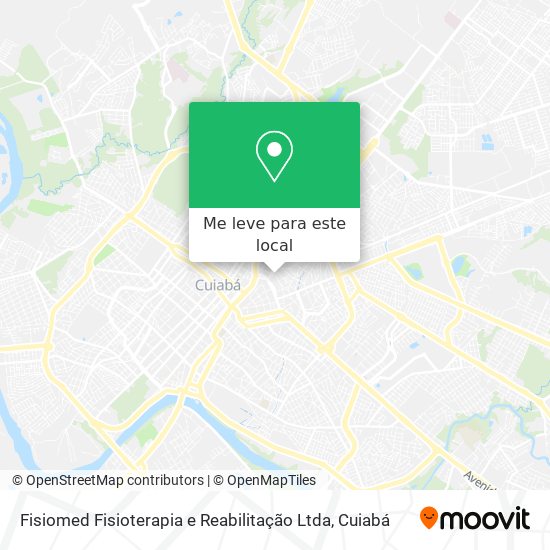 Fisiomed Fisioterapia e Reabilitação Ltda mapa