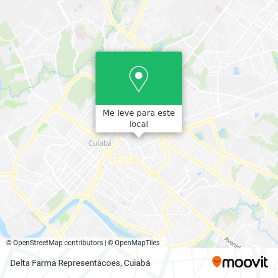 Delta Farma Representacoes mapa