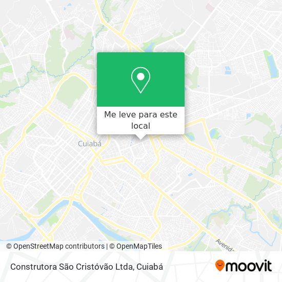 Construtora São Cristóvão Ltda mapa