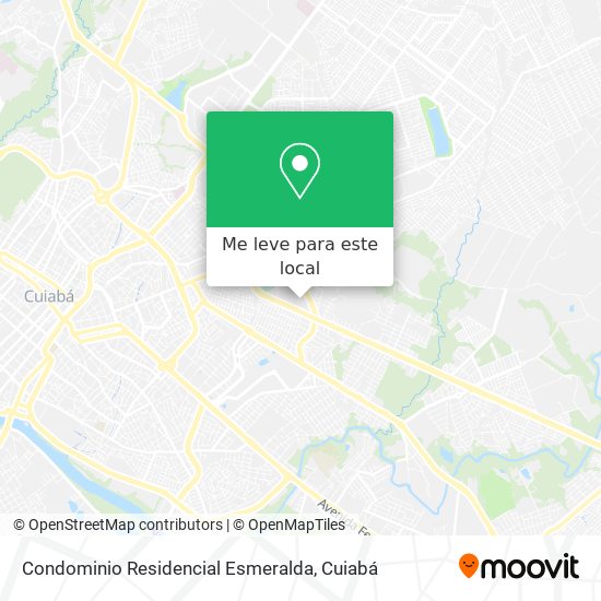 Condominio Residencial Esmeralda mapa