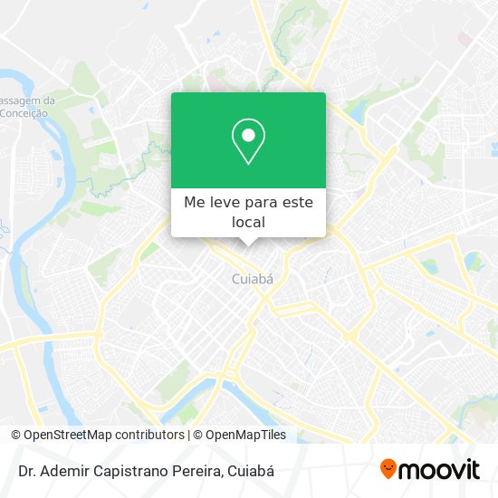Dr. Ademir Capistrano Pereira mapa