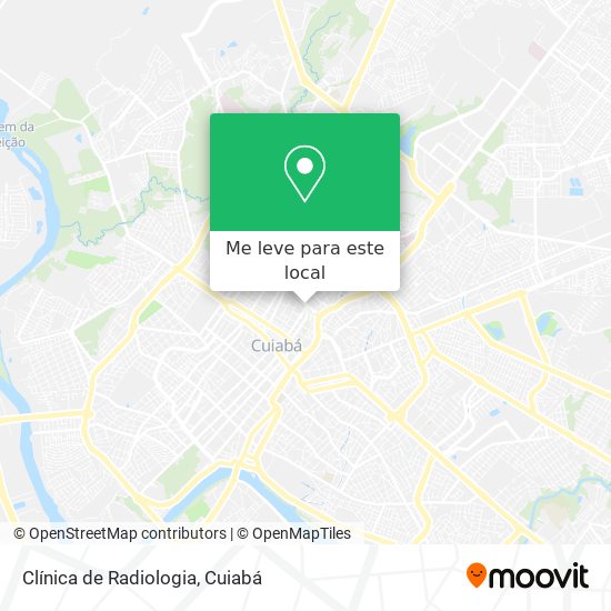 Clínica de Radiologia mapa