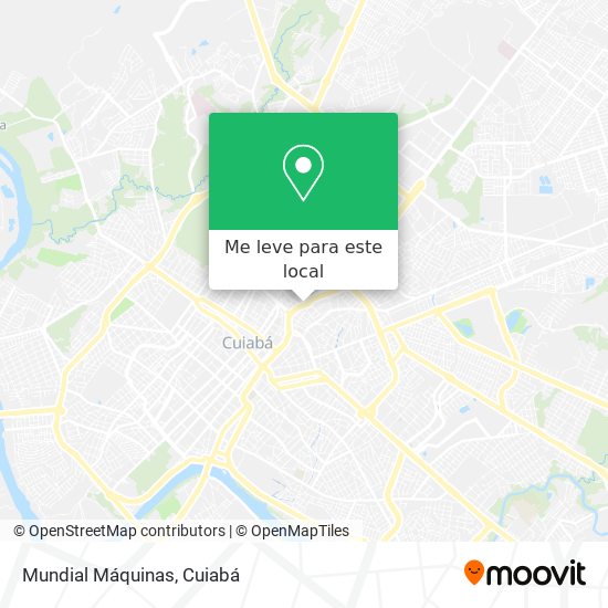 Mundial Máquinas mapa