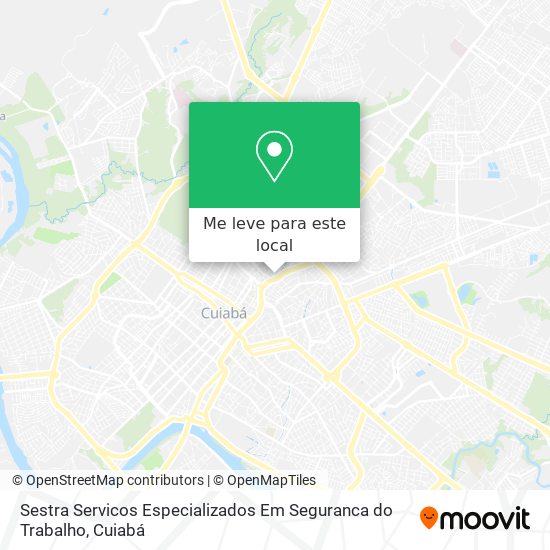 Sestra Servicos Especializados Em Seguranca do Trabalho mapa