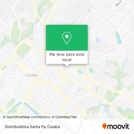 Distribuidora Santa Fe mapa