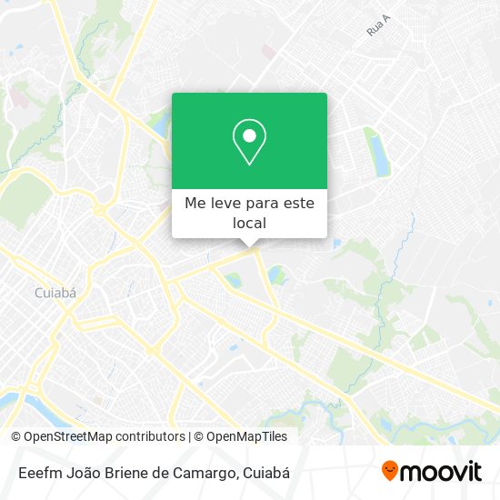 Eeefm João Briene de Camargo mapa