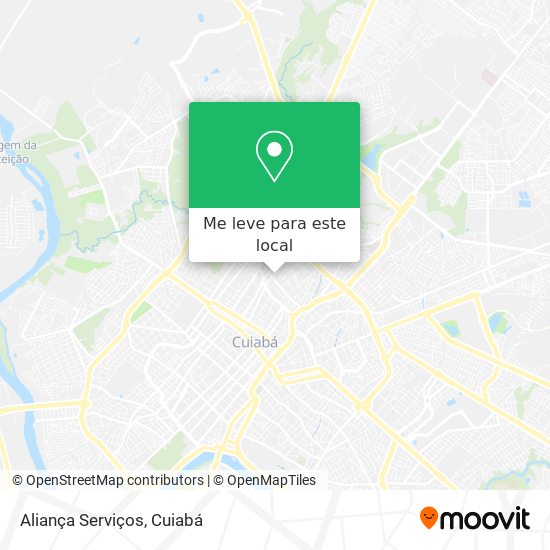 Aliança Serviços mapa