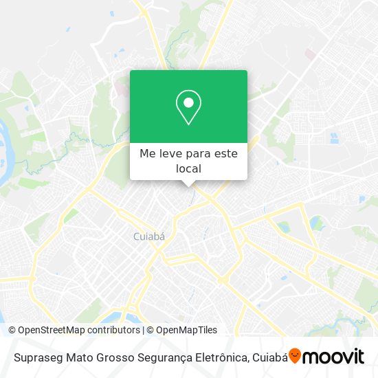 Supraseg Mato Grosso Segurança Eletrônica mapa