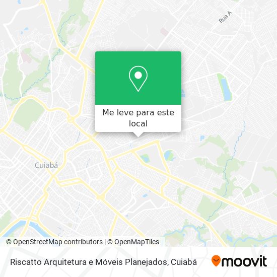Riscatto Arquitetura e Móveis Planejados mapa