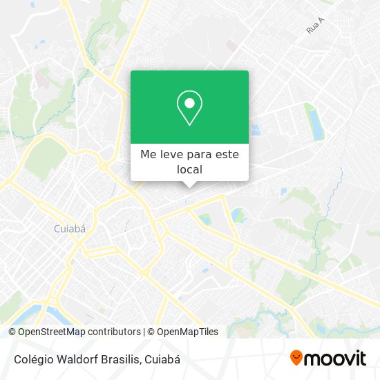 Colégio Waldorf Brasilis mapa