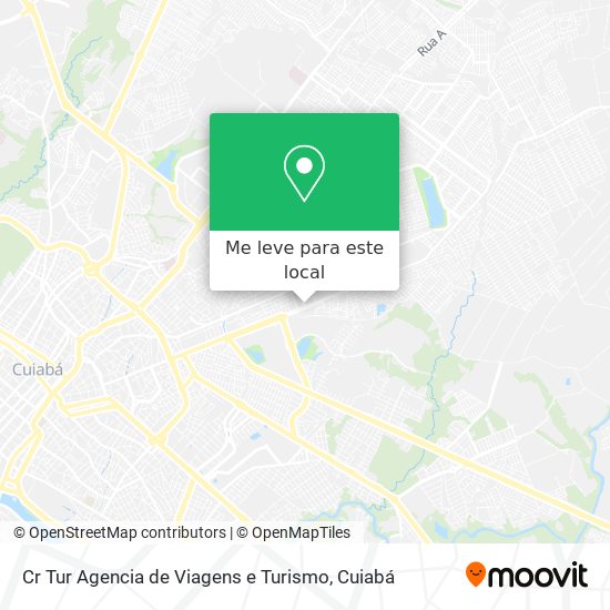Cr Tur Agencia de Viagens e Turismo mapa