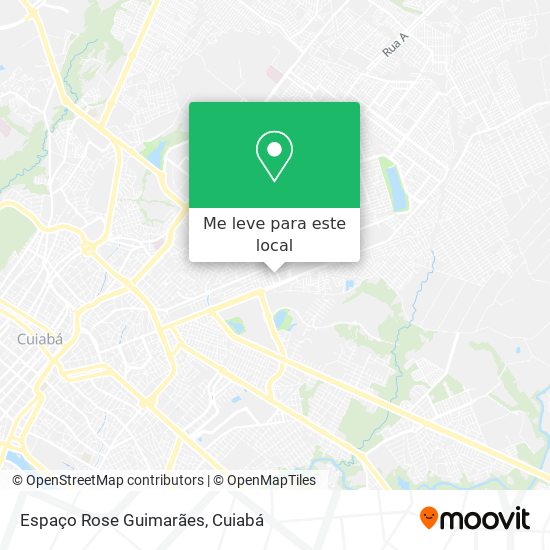Espaço Rose Guimarães mapa