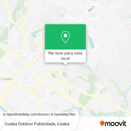 Cuiaba Outdoor Publicidade mapa