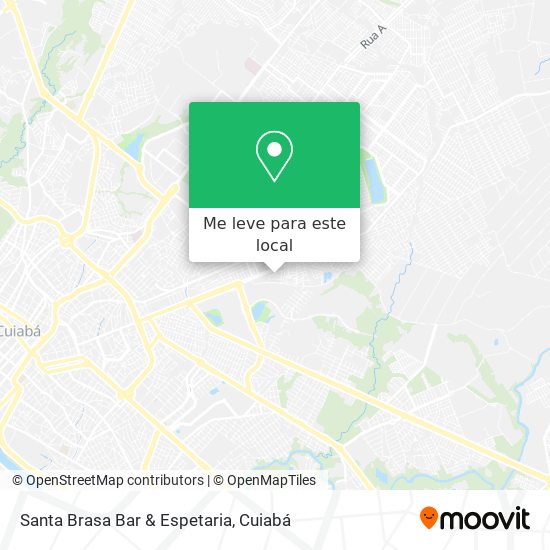 Santa Brasa Bar & Espetaria mapa